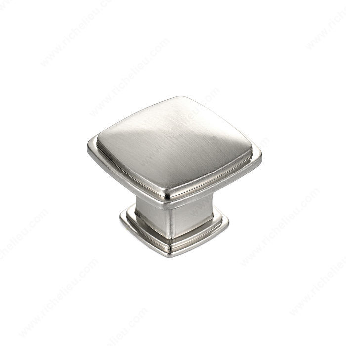 Transitional Metal Knob - 810, Finish Brushed Nickel PRO-PACK 3