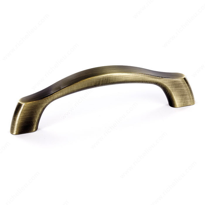 Contemporary Metal Pull - 811, Center to Center 3 in, Finish Antique English, Length - Overall Dimensions 103 mm PRO-PACK 2