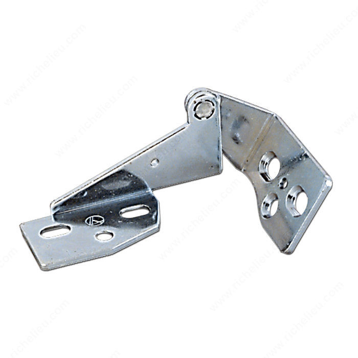 Hinge for 3/4 Door, Color/Finish Zinc PRO-PACK 2