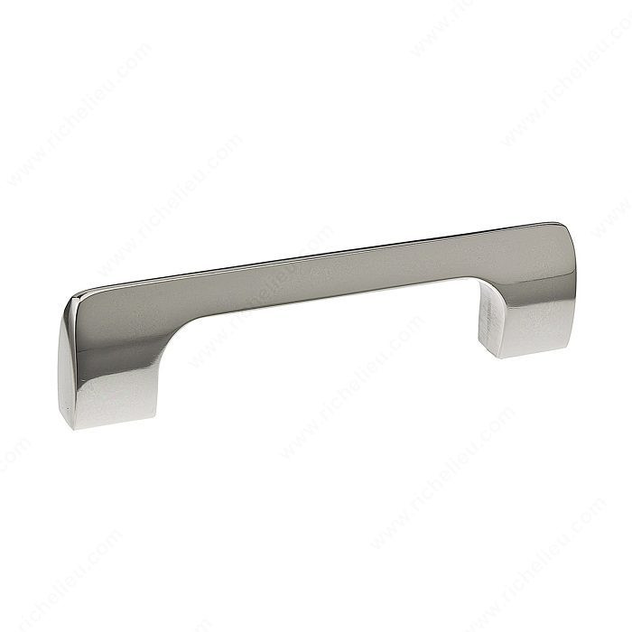 Contemporary Metal Pull - 814, Center to Center 160 mm, Finish Chrome, Length - Overall Dimensions 178 mm