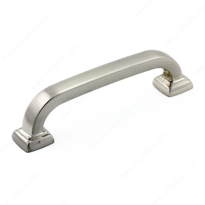 Transitional Metal Pull - 815, Center to Center 96 mm, Finish Brushed Nickel, Length - Overall Dimensions 115 mm PRO-PACK 2