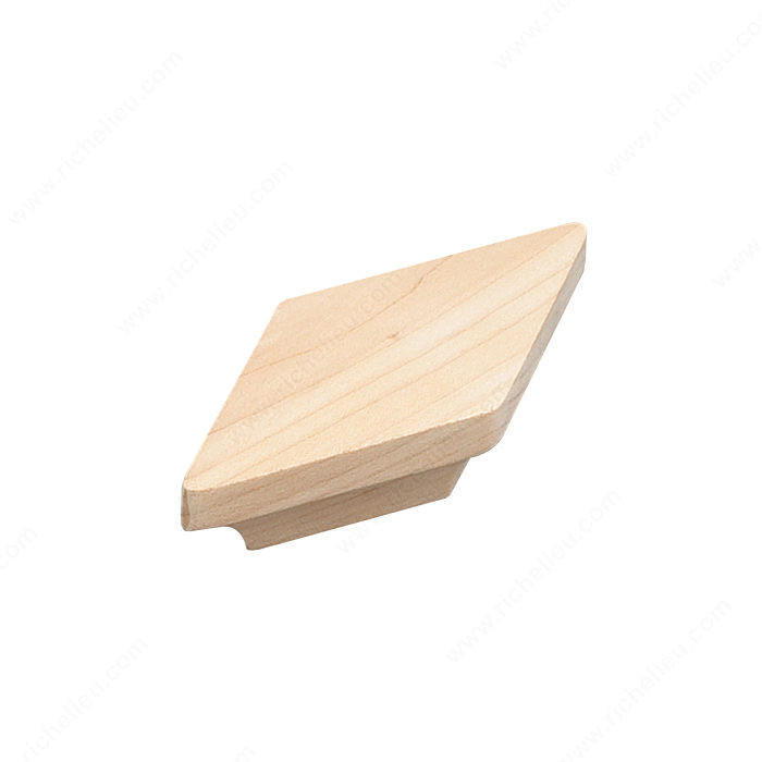 Eclectic Maple Wood Knob - 056,PRO-PACK 2