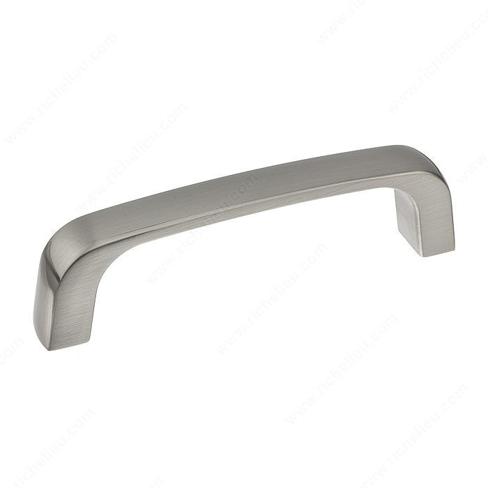 Contemporary Metal Pull - 820, Center to Center 76 mm, Finish Brushed Nickel, Projection - Overall Dimensions 24 mm PRO-PACK 3