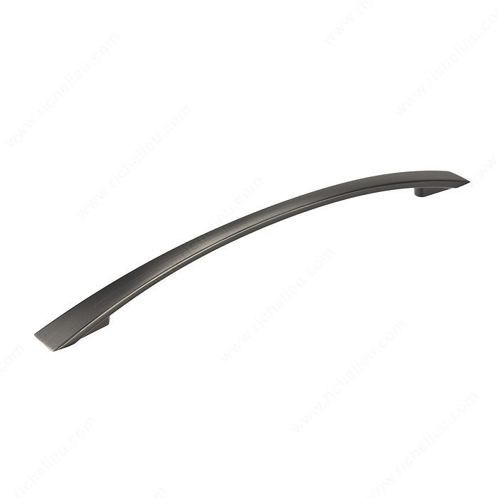 Contemporary Metal Pull - 821, Center to Center 192 mm, Finish Antique Nickel, Projection - Overall Dimensions 25 mm