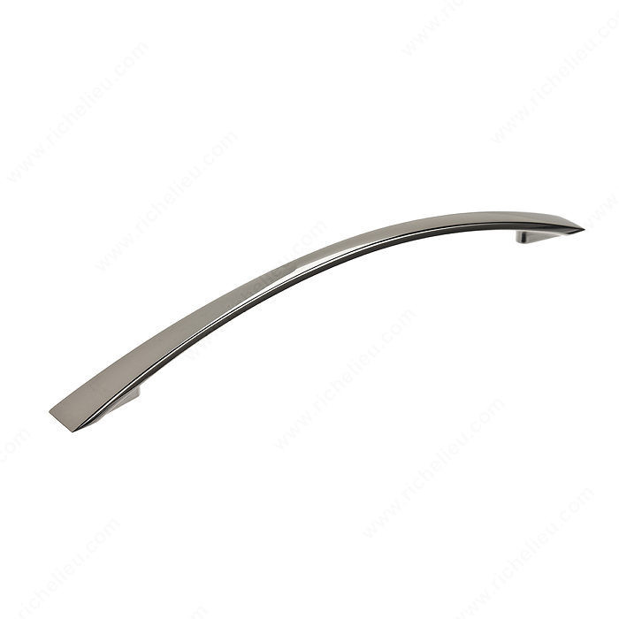 Contemporary Metal Pull - 821, Center to Center 192 mm, Finish Polished Nickel, Projection - Overall Dimensions 25 mm
