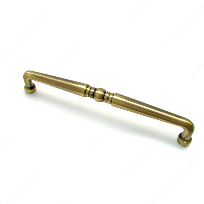 Traditional Metal Pull - 8225, Finish Antique English, Screw/Nail M6 (Included)