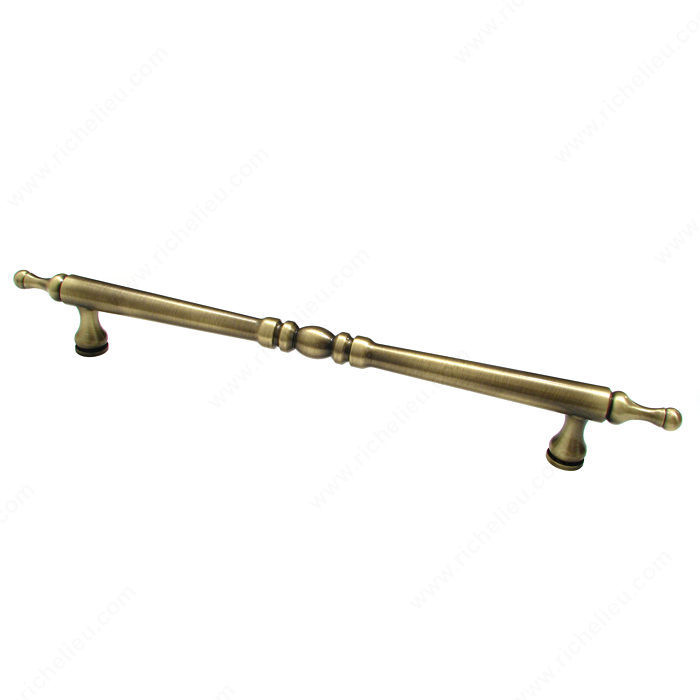 Traditional Metal Pull - 8230, Finish Antique English, Screw/Nail M6 (Included)