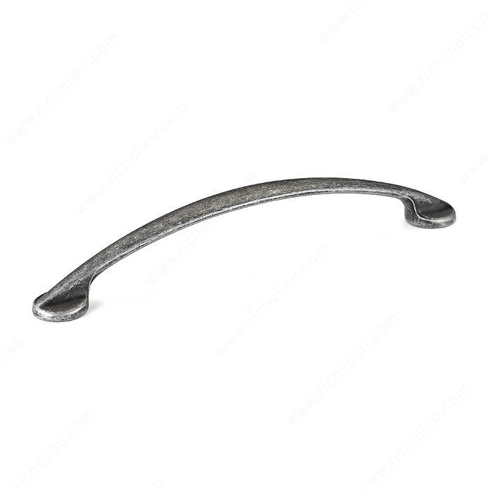 Traditional Metal Pull - 8290, Finish Antique Iron, Screw/Nail 8/32 (Included) PRO-PACK 2