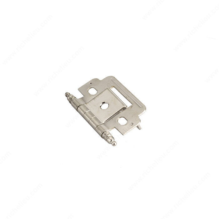 Classic Metal Wraparound Hinge - 8318, Finish Brushed Nickel, Finish Number 195