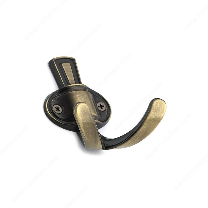 Classic Metal Hook - 8473, Finish Antique English