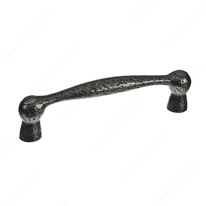 Traditional Metal Pull - 8575, Finish Hammered Iron PRO-PACK 2