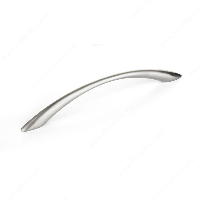 Contemporary Metal Pull - 8582, Center to Center 160 mm, Finish Brushed Nickel PRO-PACK 2