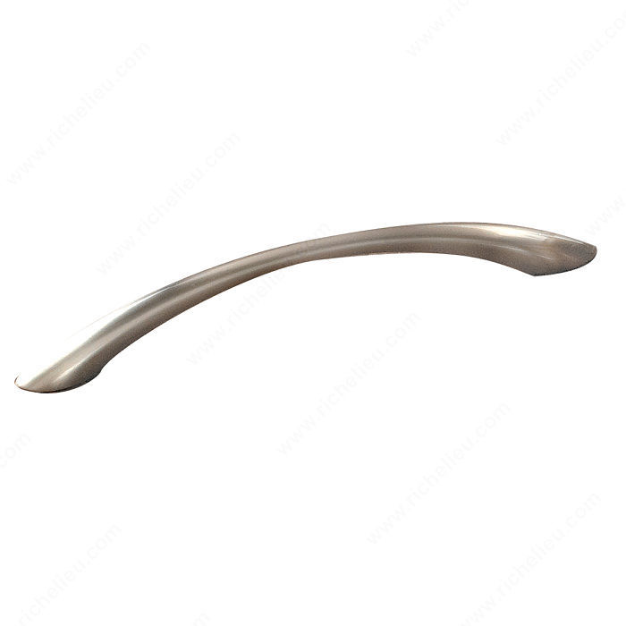 Contemporary Metal Pull - 8582, Center to Center 192 mm, Finish Brushed Nickel
