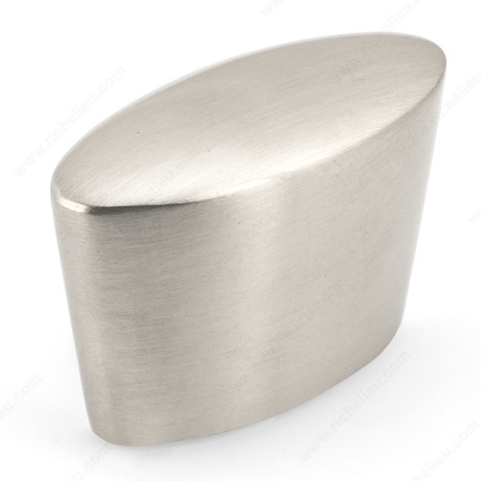 Contemporary Metal Knob - 870, Finish Brushed Nickel PRO-PACK 2