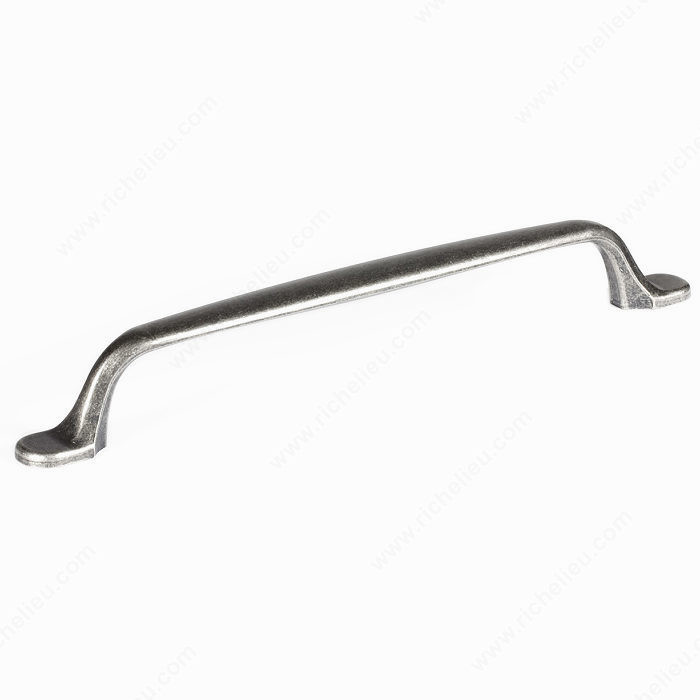 Traditional Metal Appliance Pull - 8710, Finish Pewter
