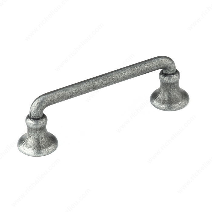 Traditional Metal Pull - 873R, Finish Pewter PRO-PACK 3