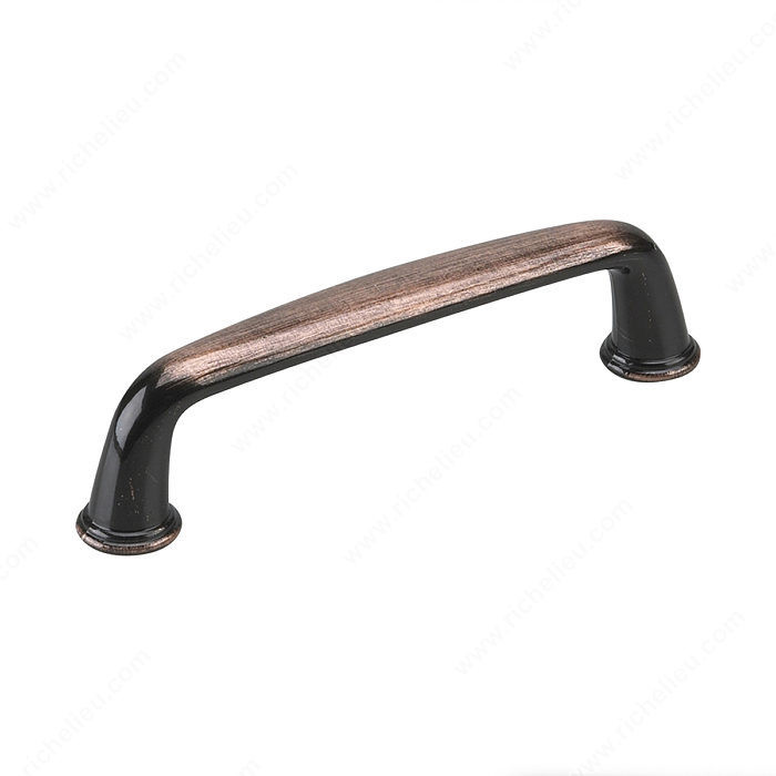 Traditional Metal Pull - 877A, Center to Center 96 mm, Finish Antique Copper, Projection - Overall Dimensions 28 mm PRO-PACK 3