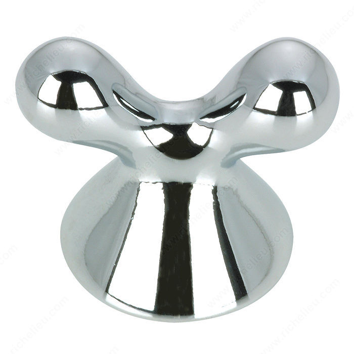 Contemporary Metal Knob - 9112,