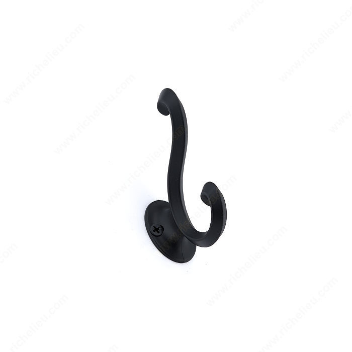 Classic Metal Hook - 9252, Finish Black