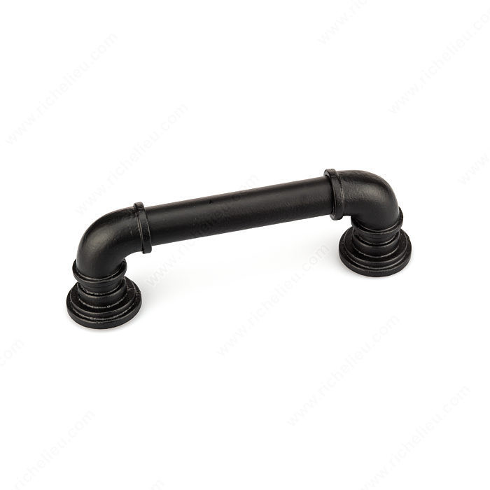 Traditional Forged Iron Pull - 9547, Center to Center 160 mm, Projection - Overall Dimensions 63.25 mm