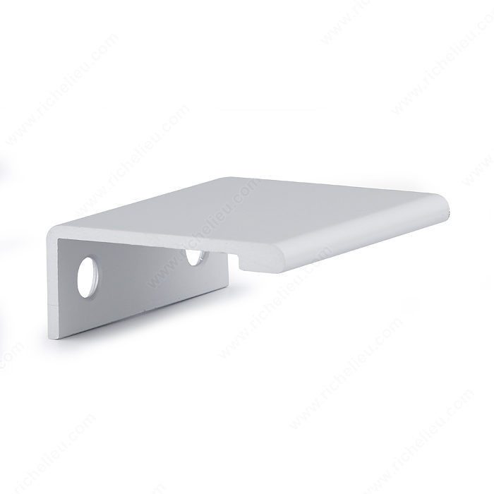 Contemporary Aluminum Edge Pull - 9898, Center to Center 33 mm, Finish Aluminum, Length - Overall Dimensions 50 mm PRO-PACK 3