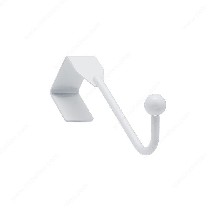 Utility Over-The-Door Hook - 99, Finish White, Our Divisions Richelieu PRO-PACK 3