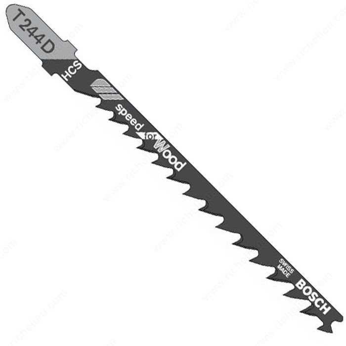 Fast Curve Cut Blade for Wood, 4, 6 Teeth per Inch (5-Pack),