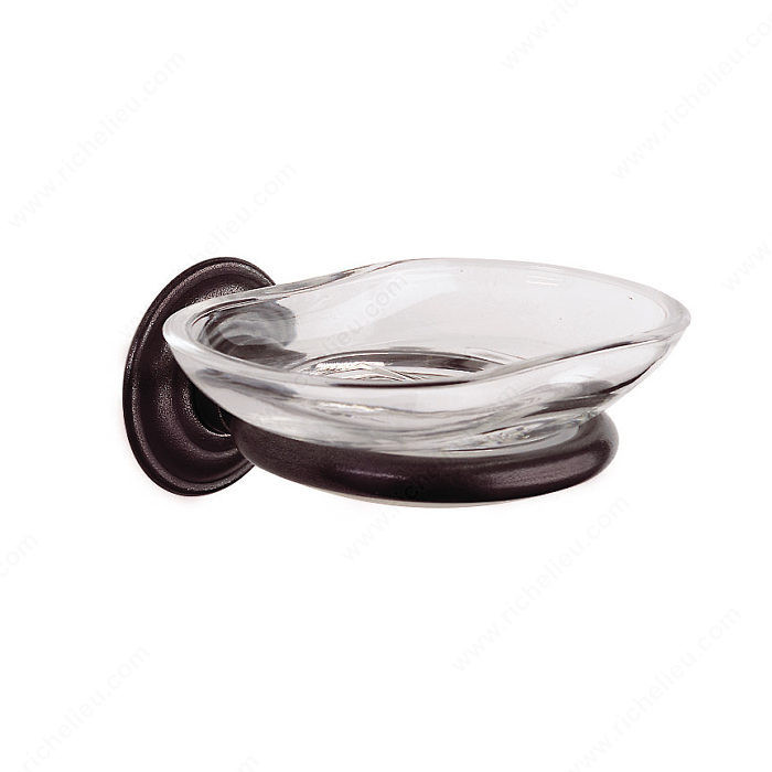Soap Dish - Champagne Series, Finish Satin Steel
