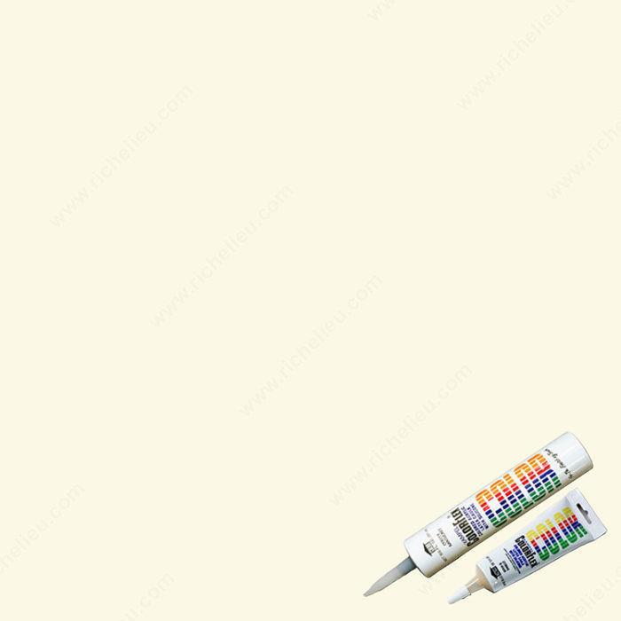 Acrylic Latex Caulk ColorFlex, with silicone, Color Almond