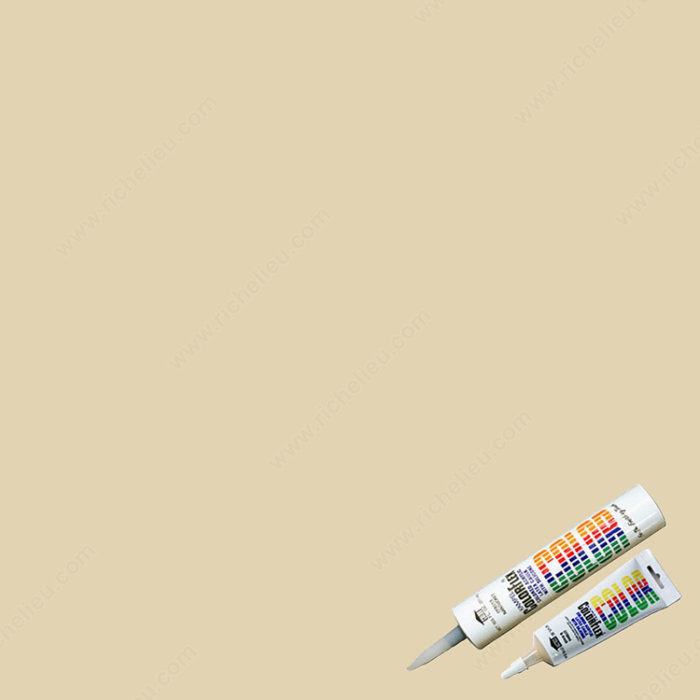 Acrylic Latex Caulk ColorFlex, with silicone, Color Oatmeal