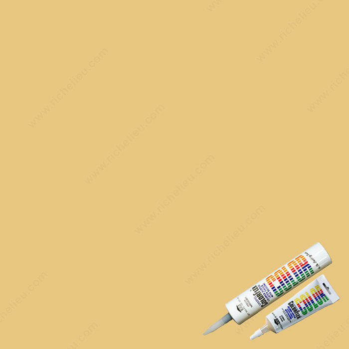 Acrylic Latex Caulk ColorFlex, with silicone, Color Cardboard