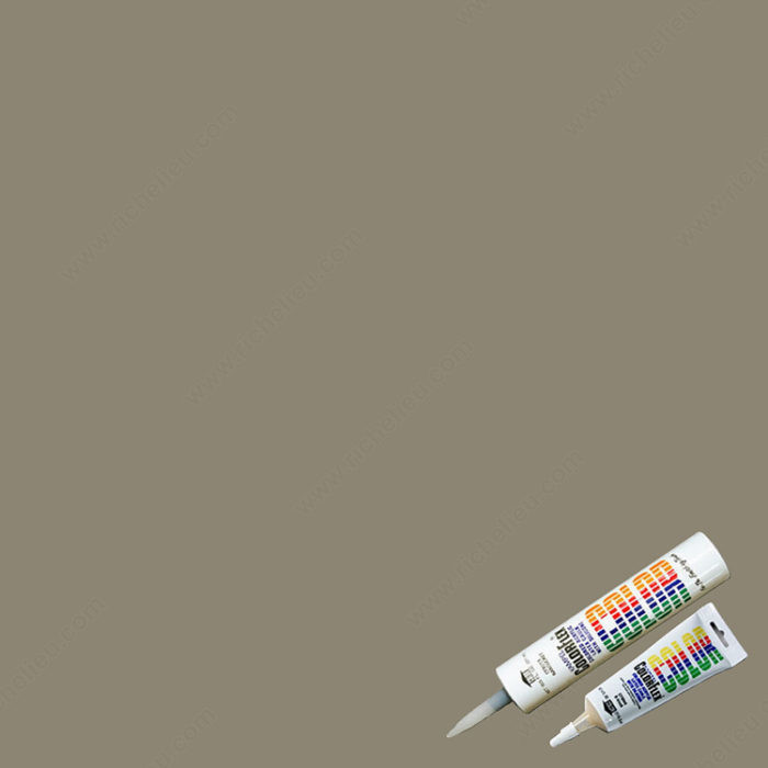 Acrylic Latex Caulk ColorFlex, with silicone, Color Quarry