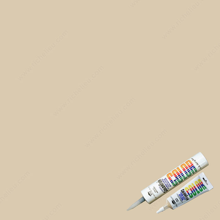 Acrylic Latex Caulk ColorFlex, with silicone, Color Greige
