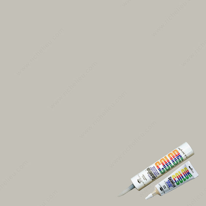 Acrylic Latex Caulk ColorFlex, with silicone, Color Silverado