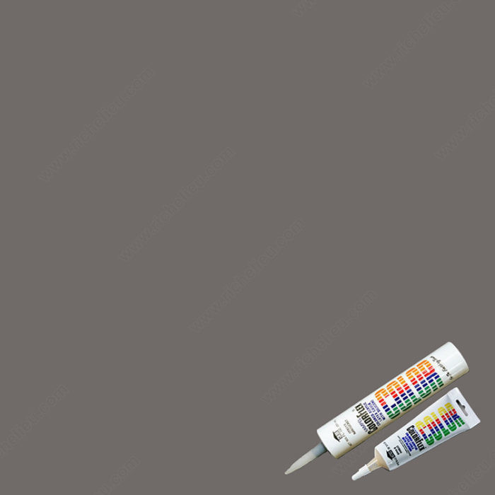 Acrylic Latex Caulk ColorFlex - 4 oz tube, with silicone, Color Lead