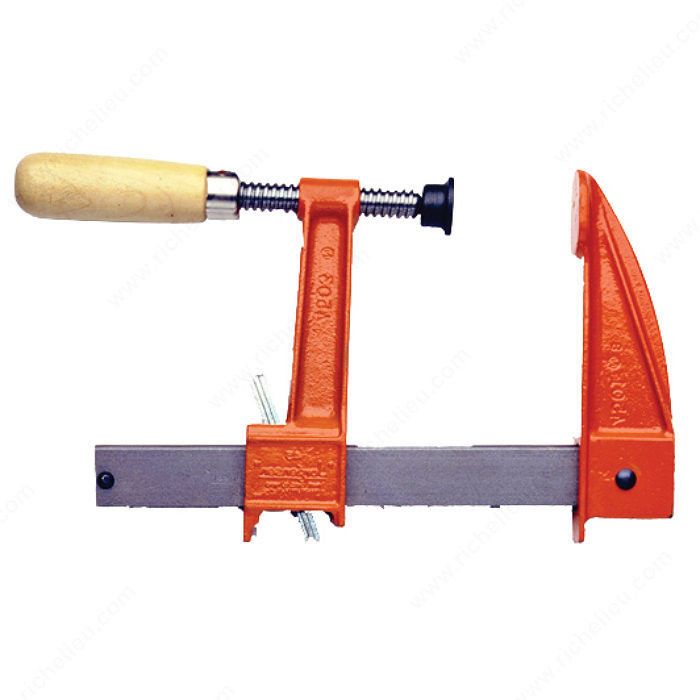 Steel Bar Clamps: 1,200 lb, Jorgensen steel bar clamp, Maximum Opening 12 in