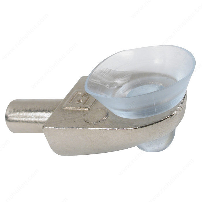Glass Shelf Pin with Suction Cup,