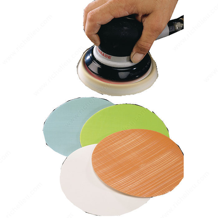 5 Color-Coded Ultra-Fine Micron Film Disc - No Holes, Color White, Abrasive Grade No Grade - For Polishing