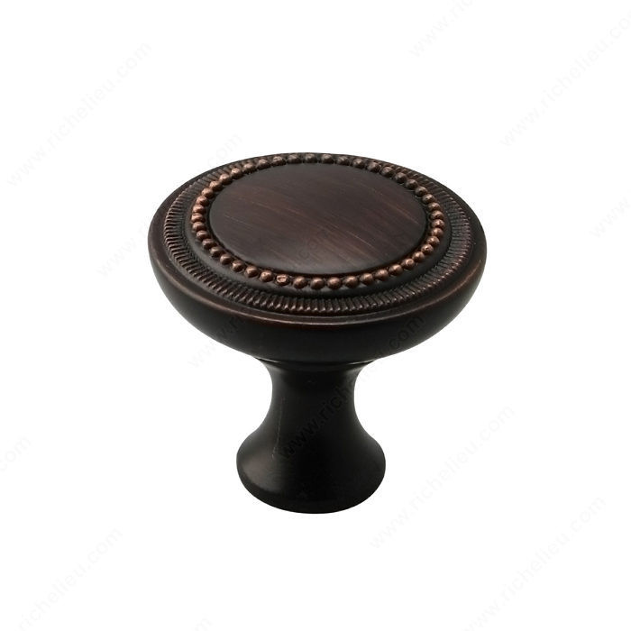 Pack of 2 Traditional Metal Knobs - 8192,