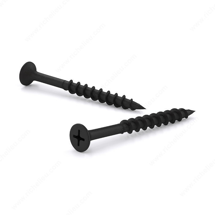 Drywall Screw, Bugle Head, Phillips Drive, Coarse Thread, Type W Point, RzR, Screw Size 8, Length 3 in, Head Size no. 8, Threading Partial thread PRO-PACK 2