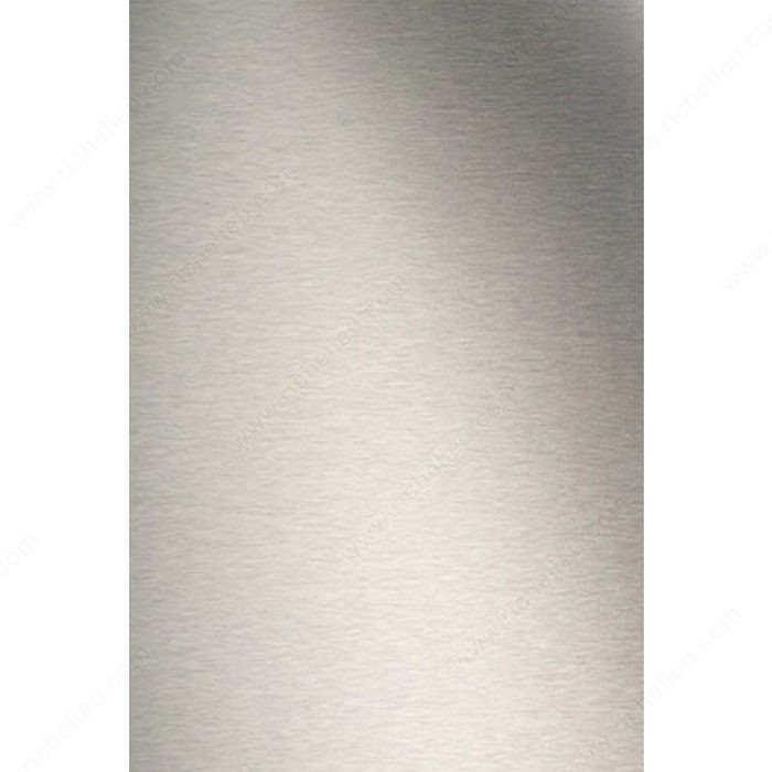 Decorative Metal Sheet - Brushed Steel,