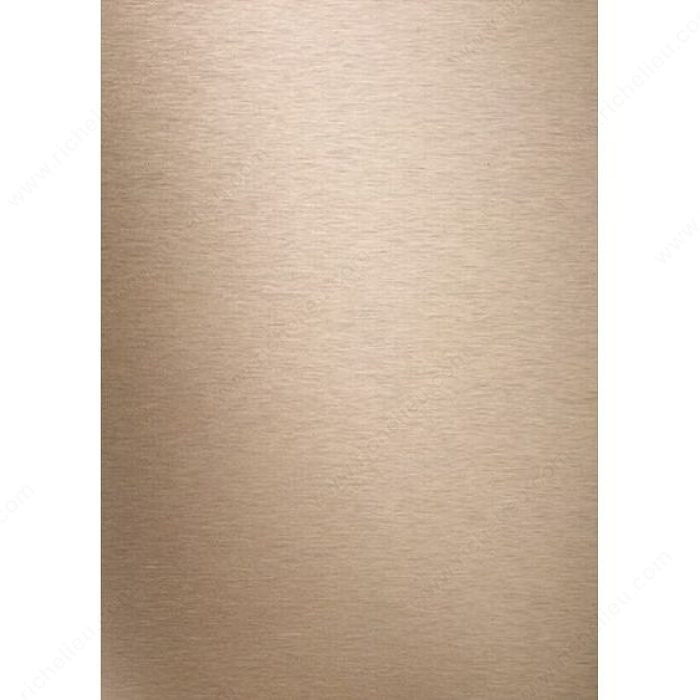 Decorative Metal Sheet - Brushed Taupe,