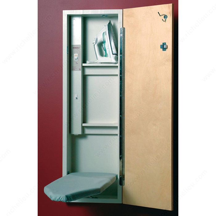 Economical Built-In Ironing Center, Door Opening Left Hand, Electrical Hook Up Yes