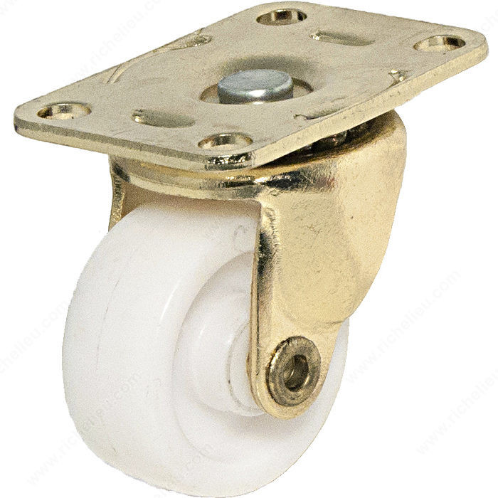 Light-Duty Furniture Caster, Plastic wheel, Load Capacity Per Caster Max. 18 kg, Wheel Diameter 31 mm, Total Height 41.5 mm, Tread Width 13 mm PRO-PACK 10
