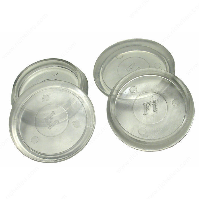 High-Impact Smooth Round Base Cups, Diameter 48 mm, Material High-Capacity Polystyrene, Color / Finish Clear PRO-PACK 3