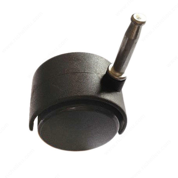Furniture Caster - With Wood Stem, Load Capacity Per Caster Max. 30 kg, Wheel Diameter 50 mm, Total Height 98 mm, Tread Width 46 mm PRO-PACK 5