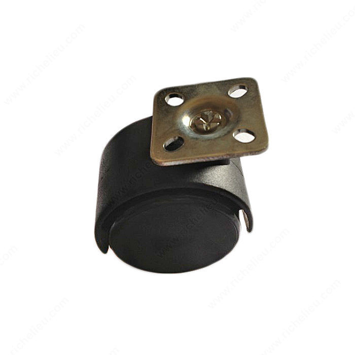 Furniture Caster - With Cover, Tread Width 44.5 mm, Fastening Type Swivel Without Brake PRO-PACK 5