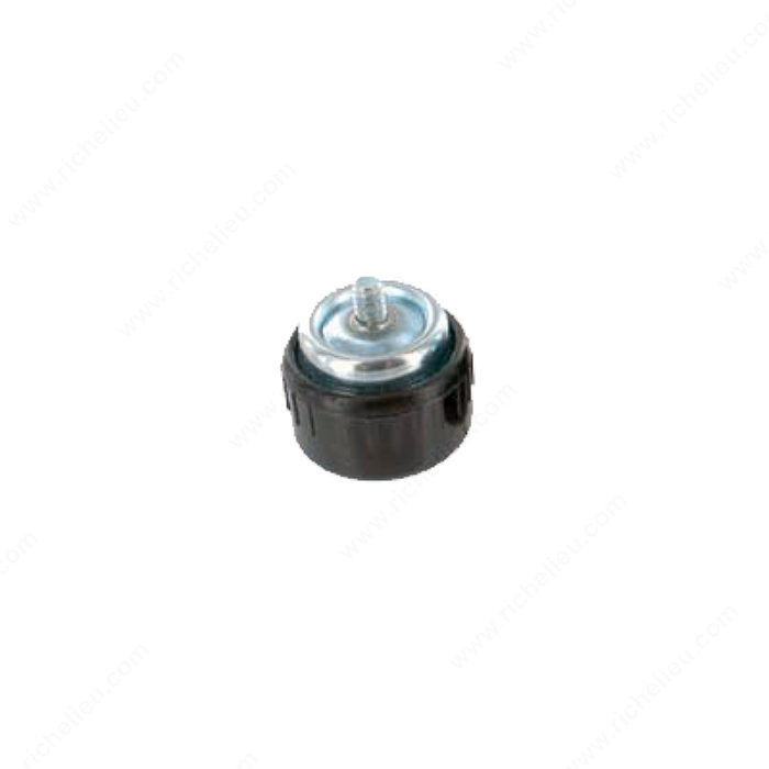 Hydraulically Adjustable Glide, Self- leveling table and furniture glides, Thread 1/4" - 20