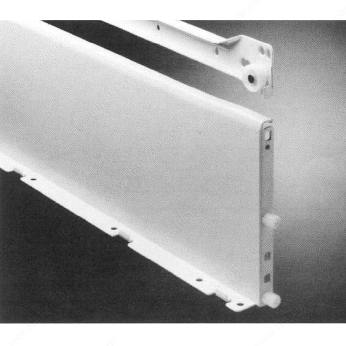 Zargen Drawer Slide, Slide Length 15 3/4 in, Slide Height 6 in