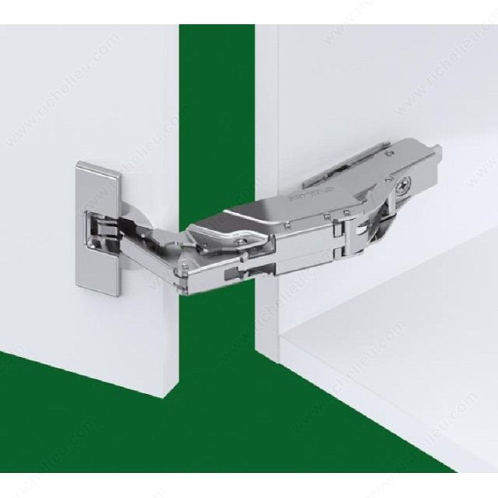 160G Hinges, Fixing Type Knock-In, Boring Pattern 42 mm, Cranking 9.5, Door Position Dual Application / Half Overlay
